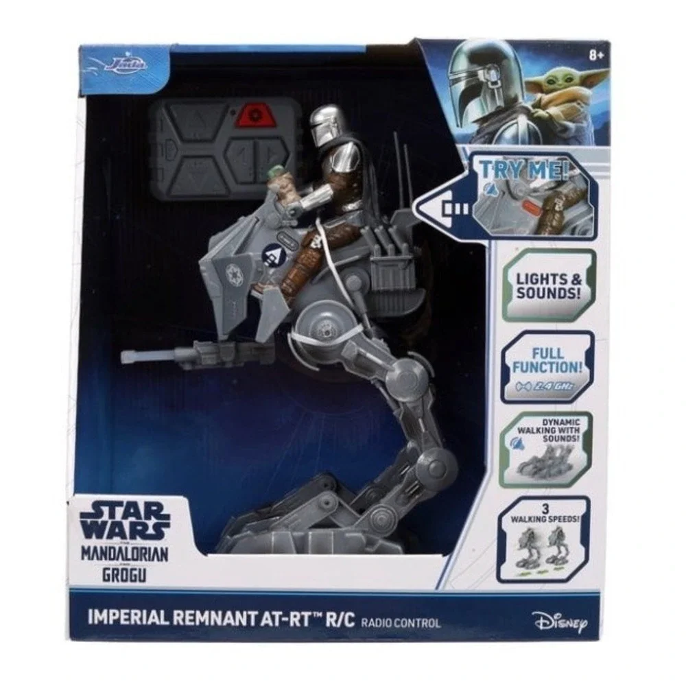 NWB Star Wars Mandalorian & Grogu Imperial Remnant AT-RT Radio Control.